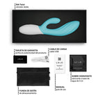 LELO - INA TWIST DOPPELVIBRATOR HASE FÜR G-PUNKT UND KLITORIS BLAU
