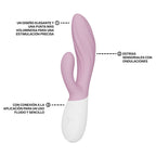 LELO - INA TWIST DOPPELVIBRATOR HASE FÜR G-PUNKT UND KLITORIS PINK