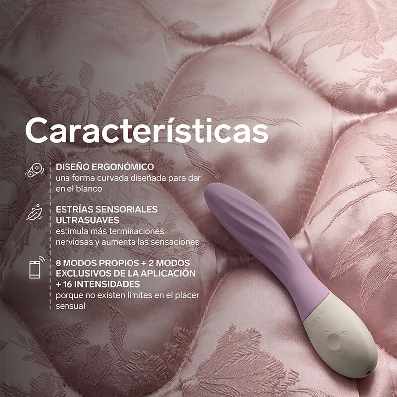 LELO - MONA TWIST WIEDERAUFLADBARER, APP-GESTEUERTER G-PUNKT-VIBRATOR LAVENDEL