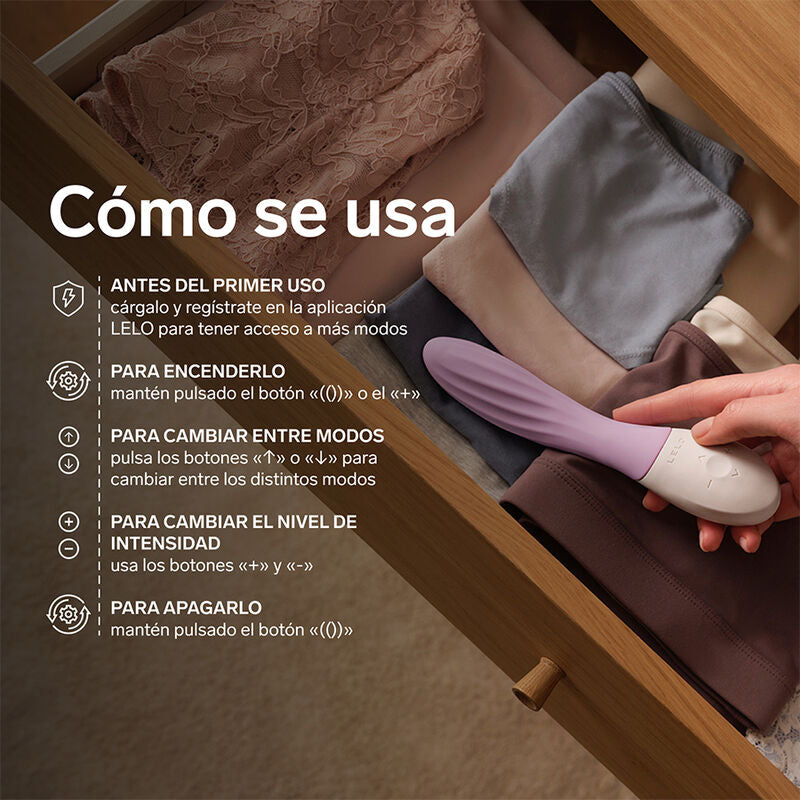 LELO - MONA TWIST WIEDERAUFLADBARER, APP-GESTEUERTER G-PUNKT-VIBRATOR LAVENDEL