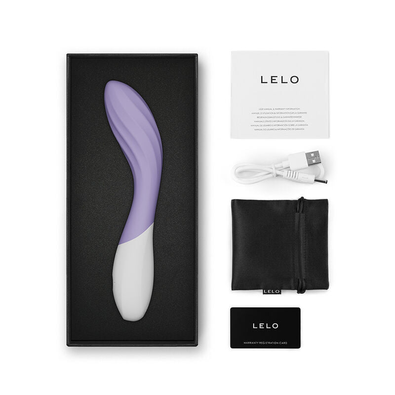 LELO - MONA TWIST WIEDERAUFLADBARER, APP-GESTEUERTER G-PUNKT-VIBRATOR LAVENDEL