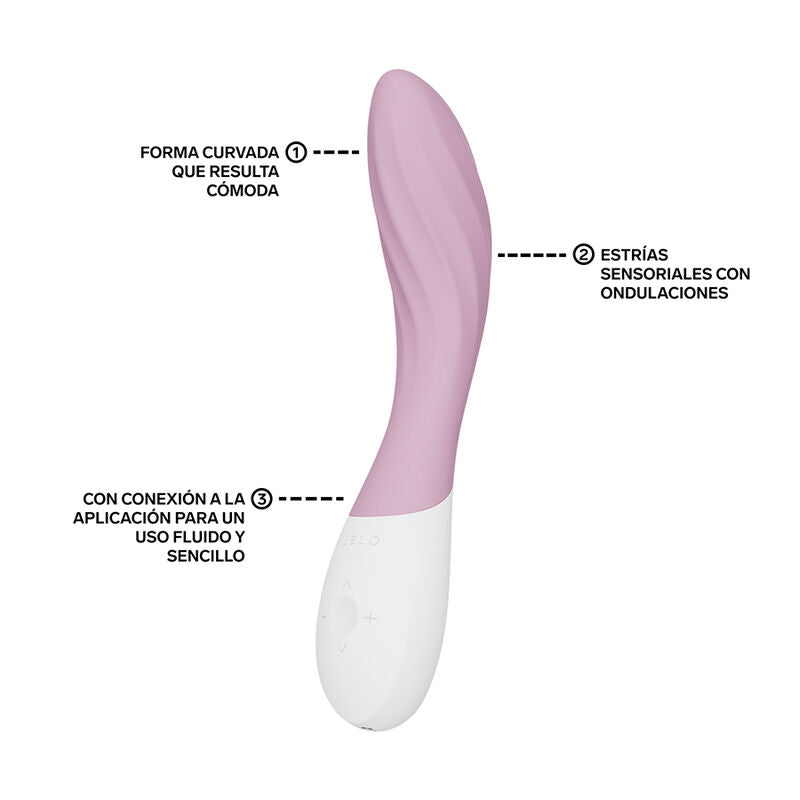 LELO - MONA TWIST WIEDERAUFLADBARER, APP-GESTEUERTER G-PUNKT-VIBRATOR LAVENDEL