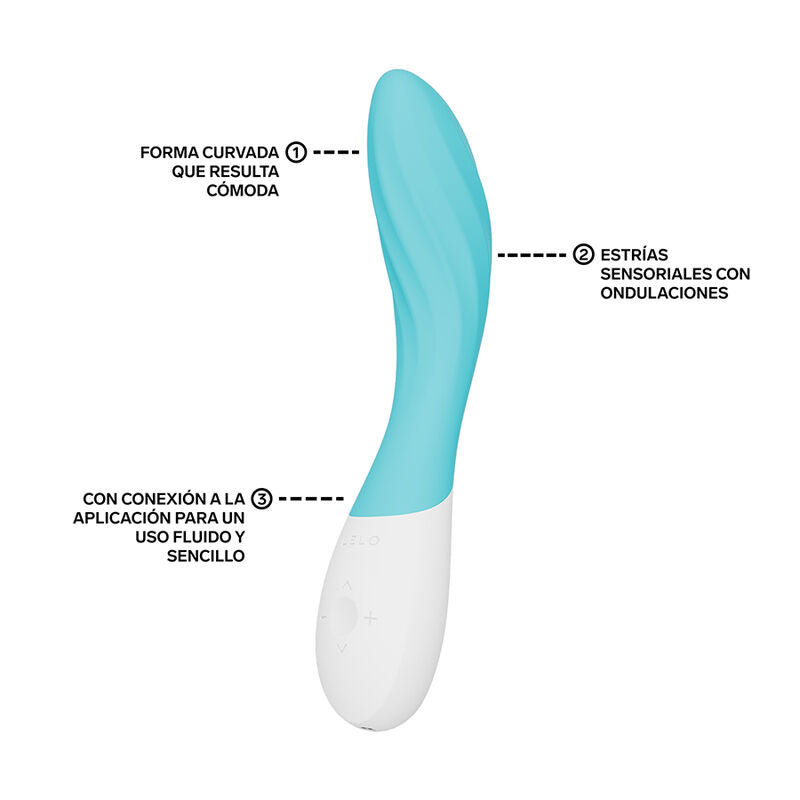 LELO - MONA TWIST WIEDERAUFLADBARER, APP-GESTEUERTER G-PUNKT-VIBRATOR LAVENDEL