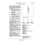 LELO - MONA TWIST WIEDERAUFLADBARER, APP-GESTEUERTER G-PUNKT-VIBRATOR LAVENDEL