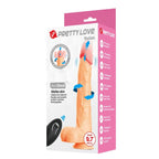 Pretty Love Nolan Vibrationsdildo 24,5 cm – Natur