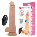 Pretty Love Miles Vibrationsdildo 23,5 cm – Natur