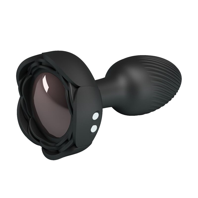 Pretty Love Vibrations-Analplug 10 Modi – Schwarz