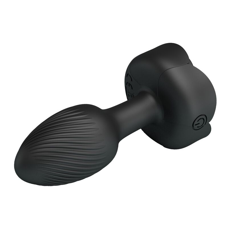 Pretty Love Vibrations-Analplug 10 Modi – Schwarz