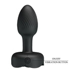 Pretty Love Vibrations-Analplug 10 Modi – Schwarz