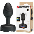 Pretty Love Vibrations-Analplug 10 Modi – Schwarz