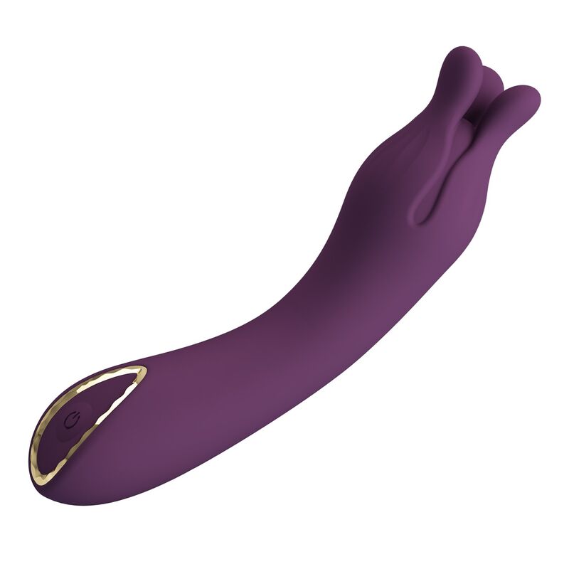 PRETTY LOVE - LUNAO WIEDERAUFLADBARER VIBRATOR MIT 10 FUNKTIONEN, LILA