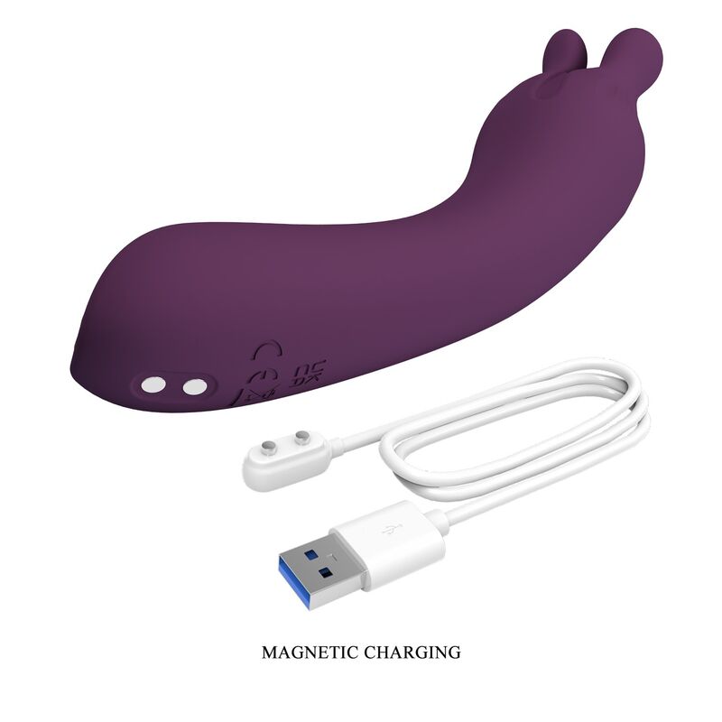 PRETTY LOVE - LUNAO WIEDERAUFLADBARER VIBRATOR MIT 10 FUNKTIONEN, LILA