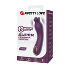 PRETTY LOVE - LUNAO WIEDERAUFLADBARER VIBRATOR MIT 10 FUNKTIONEN, LILA