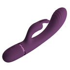 PRETTY LOVE - ROCCO WIEDERAUFLADBARER HASENVIBRATOR MIT 10 FUNKTIONEN, LILA