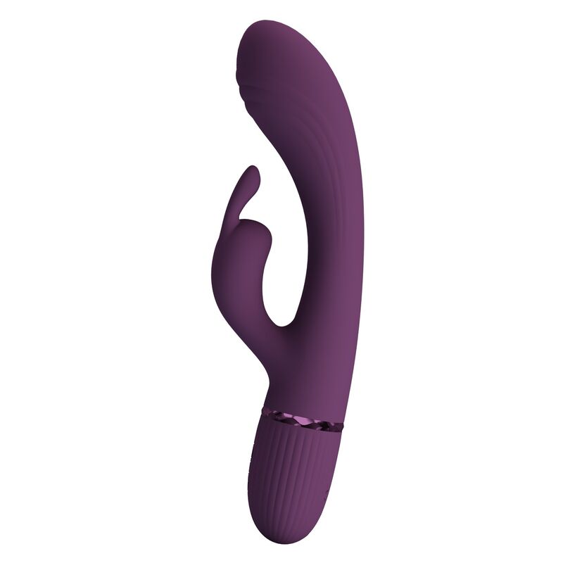 PRETTY LOVE - ROCCO WIEDERAUFLADBARER HASENVIBRATOR MIT 10 FUNKTIONEN, LILA