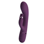 PRETTY LOVE - ROCCO WIEDERAUFLADBARER HASENVIBRATOR MIT 10 FUNKTIONEN, LILA