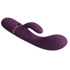 PRETTY LOVE - MARGIE WIEDERAUFLADBARER HASENVIBRATOR MIT 10 FUNKTIONEN, LILA