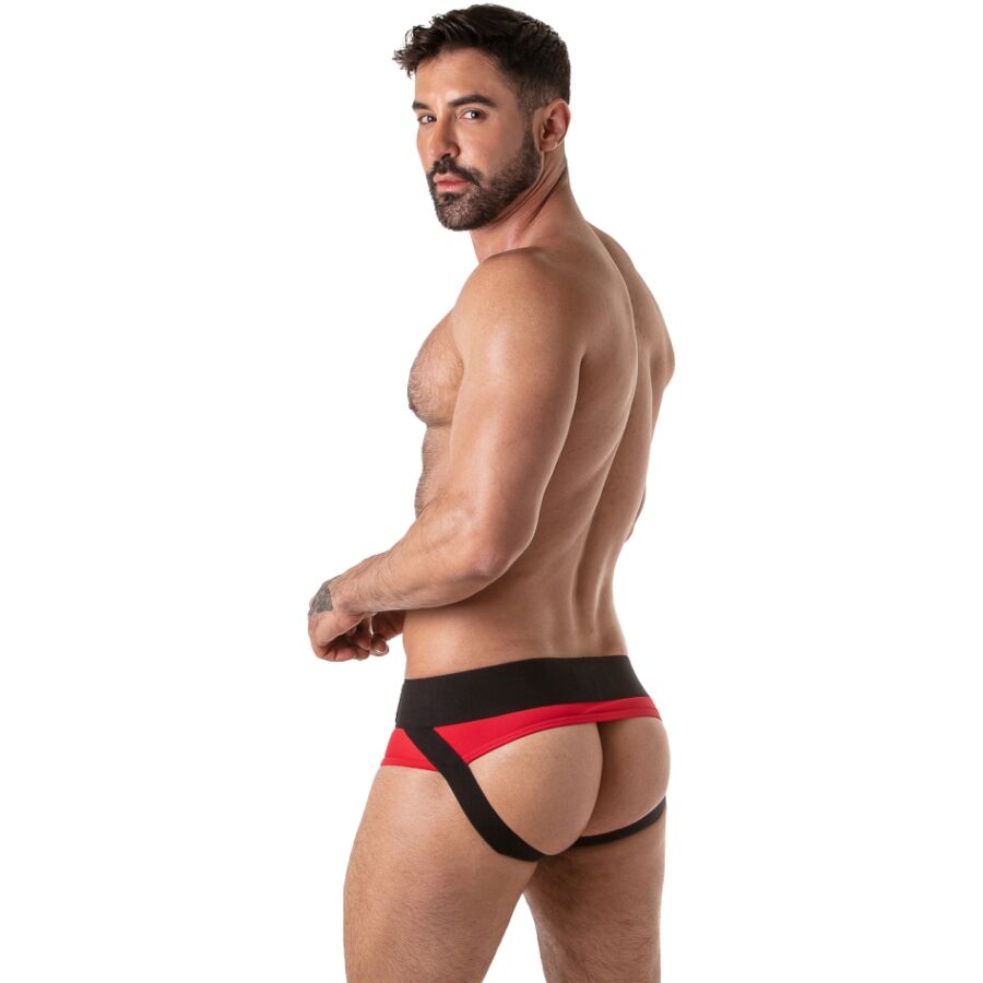 Locker Gear Wide Waistband Jockbrief Rot S – Produktansicht 3
