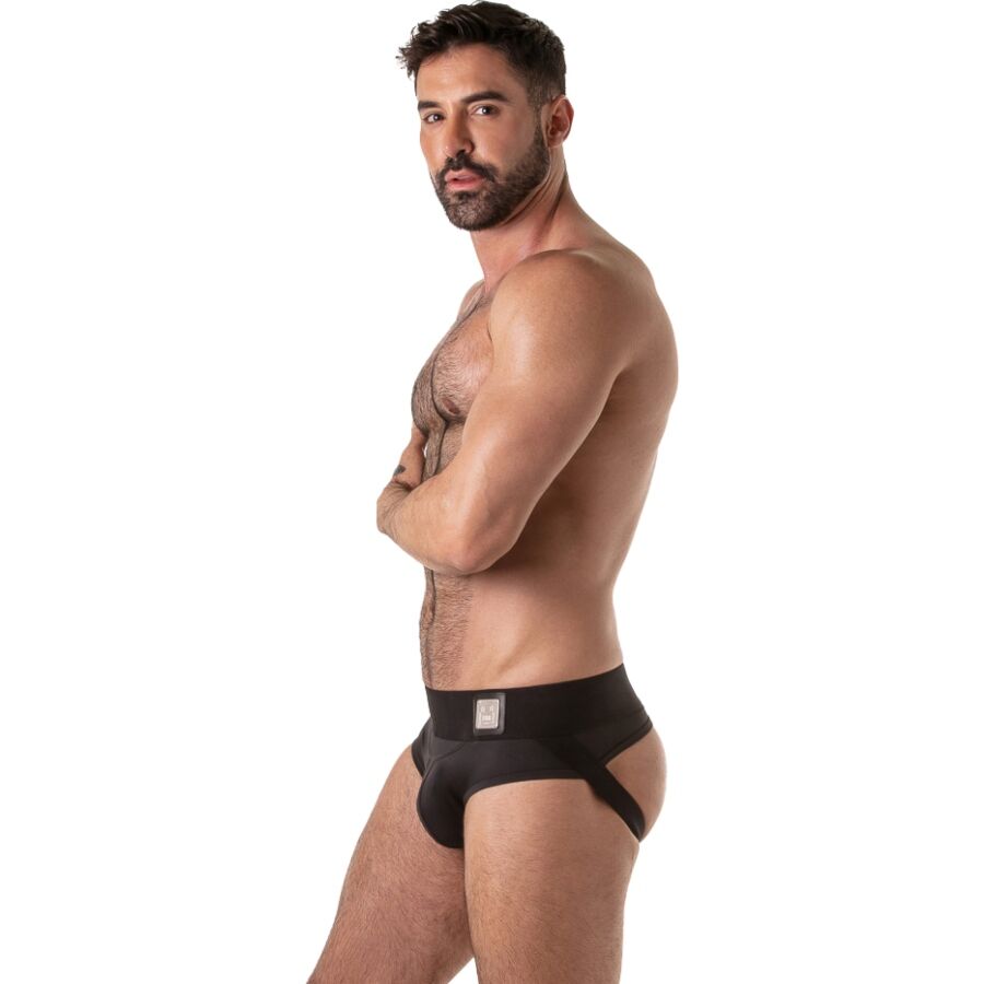 Locker Gear Wide Waistband Jockbrief Schwarz L – Produktansicht 2