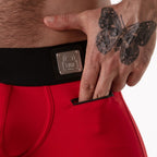 Locker Gear Wide Waistband Trunk Rot S – Produktansicht 4