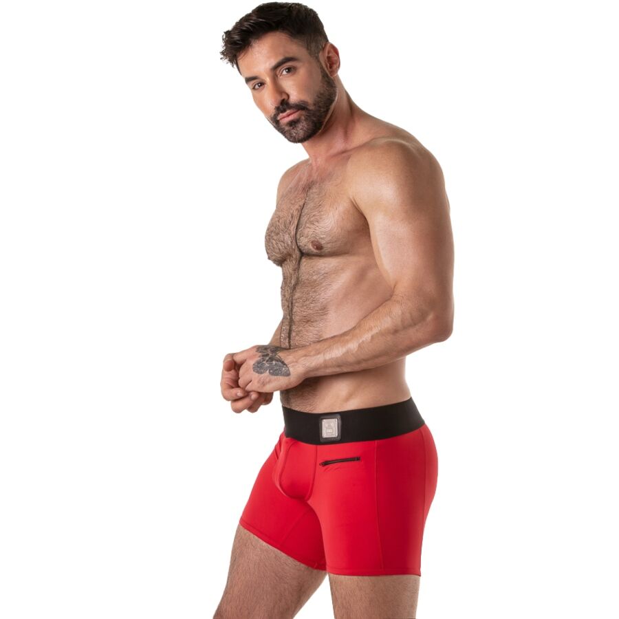 Locker Gear Wide Waistband Trunk Rot XL – Produktansicht 2