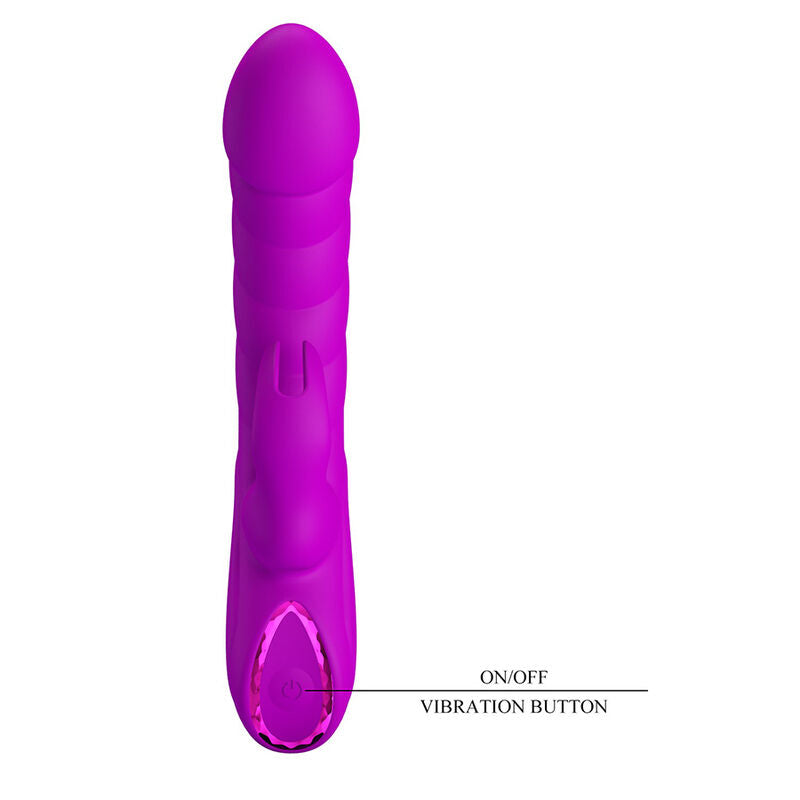Pretty Love Monica Dual-Vibrator – Lila