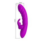 Pretty Love Monica Dual-Vibrator – Lila