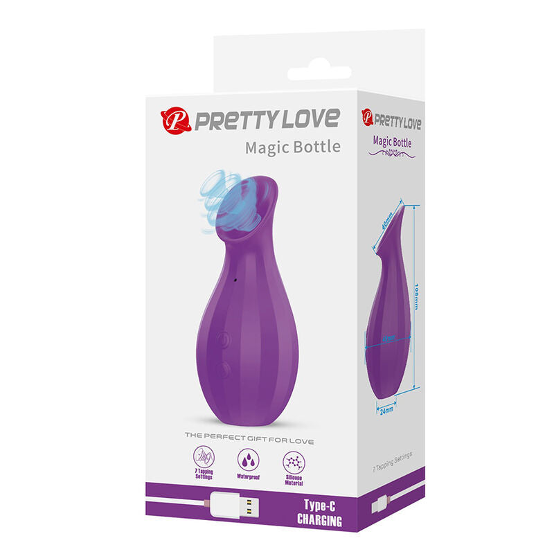 Pretty Love Magic Bottle Saugstimulator – Lila