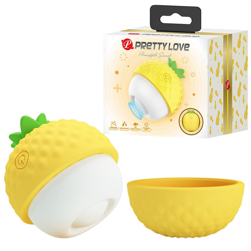 Pretty Love Saug- und Stoßstimulator – Gelb