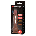 Pretty Love Eren Stoßvibrator 20,5 cm – Braun