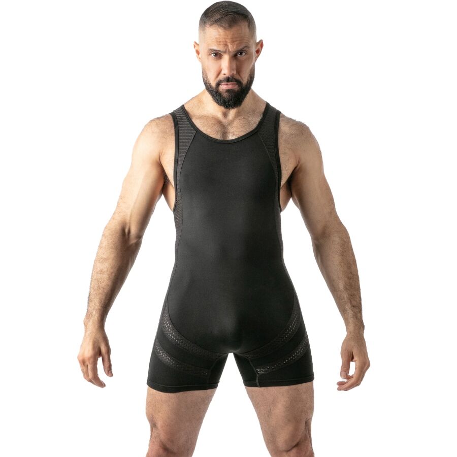 Locker Gear Open Access Singlet Schwarz M – Produktansicht 1