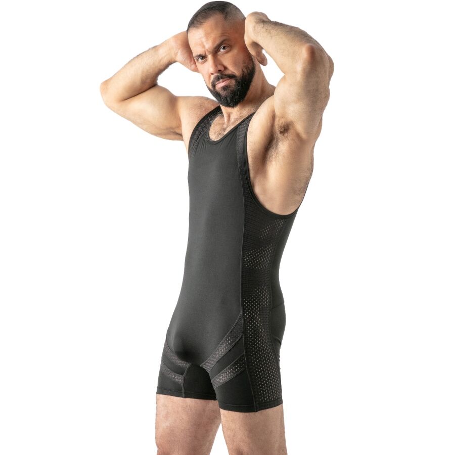 Locker Gear Open Access Singlet Schwarz M – Produktansicht 2