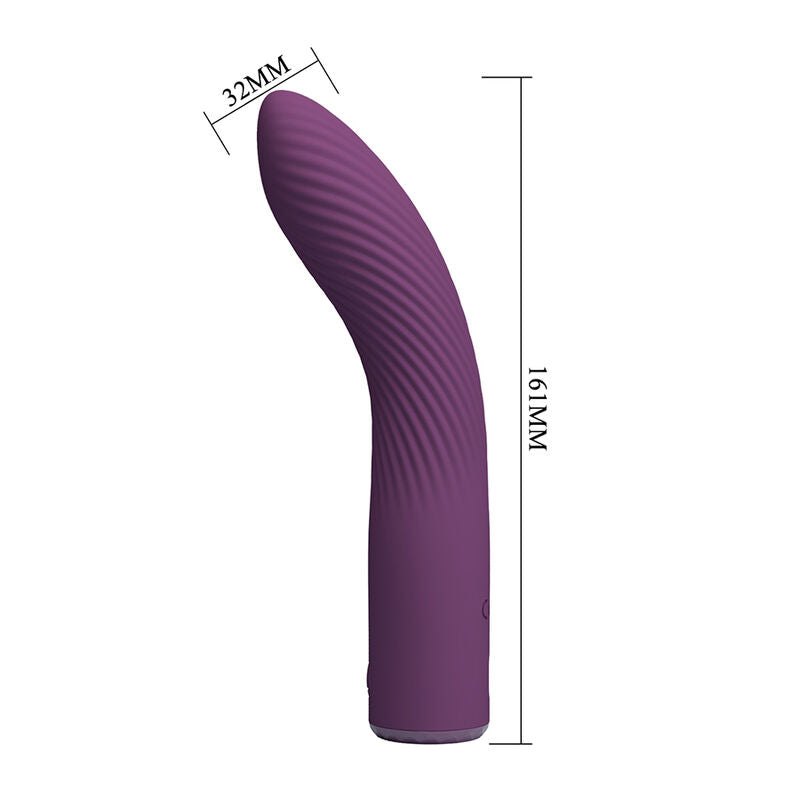 Pretty Love Kissell Silikonvibrator – Lila