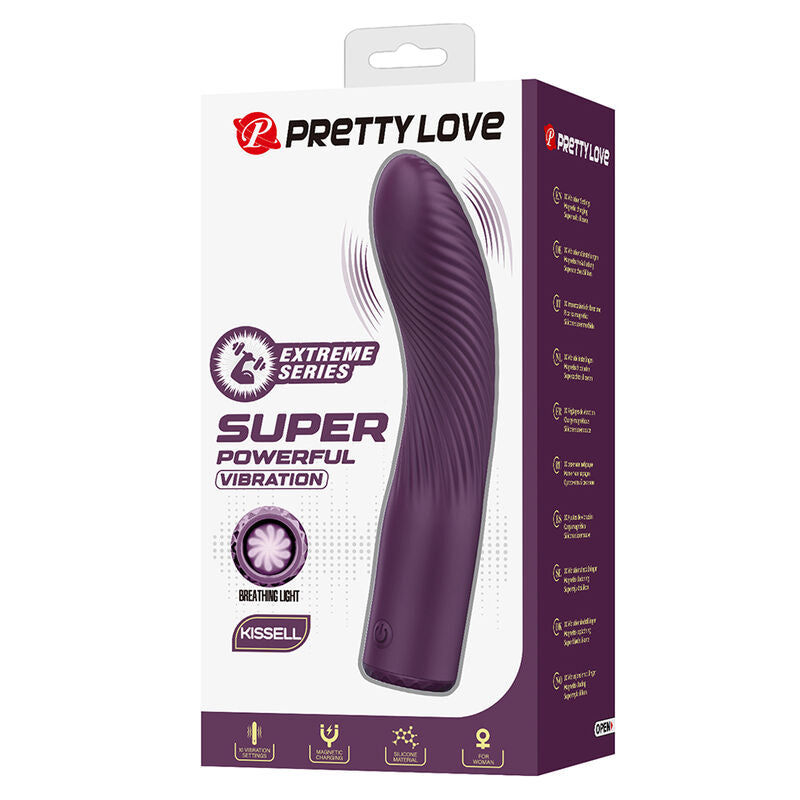 Pretty Love Kissell Silikonvibrator – Lila