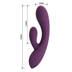PRETTY LOVE - ROSOLYN WIEDERAUFLADBARER HASENVIBRATOR MIT 10 FUNKTIONEN