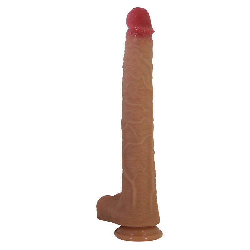 Pretty Love Terin Plus Dildo 37,6 cm – Natur/Rot