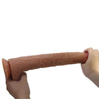 Pretty Love Terin Plus Dildo 37,6 cm – Natur/Rot