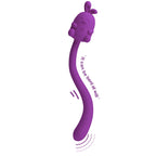Pretty Love Hase Flirtstift Flexibler USB-Vibrator Lila