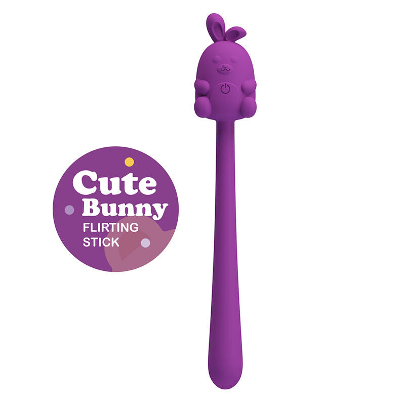 Pretty Love Hase Flirtstift Flexibler USB-Vibrator Lila