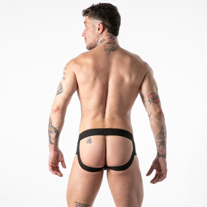 LockerGear Full Military Access Jockbrief – Schwarz/Rot S
