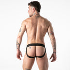 LockerGear Full Military Access Jockbrief – Schwarz/Rot M
