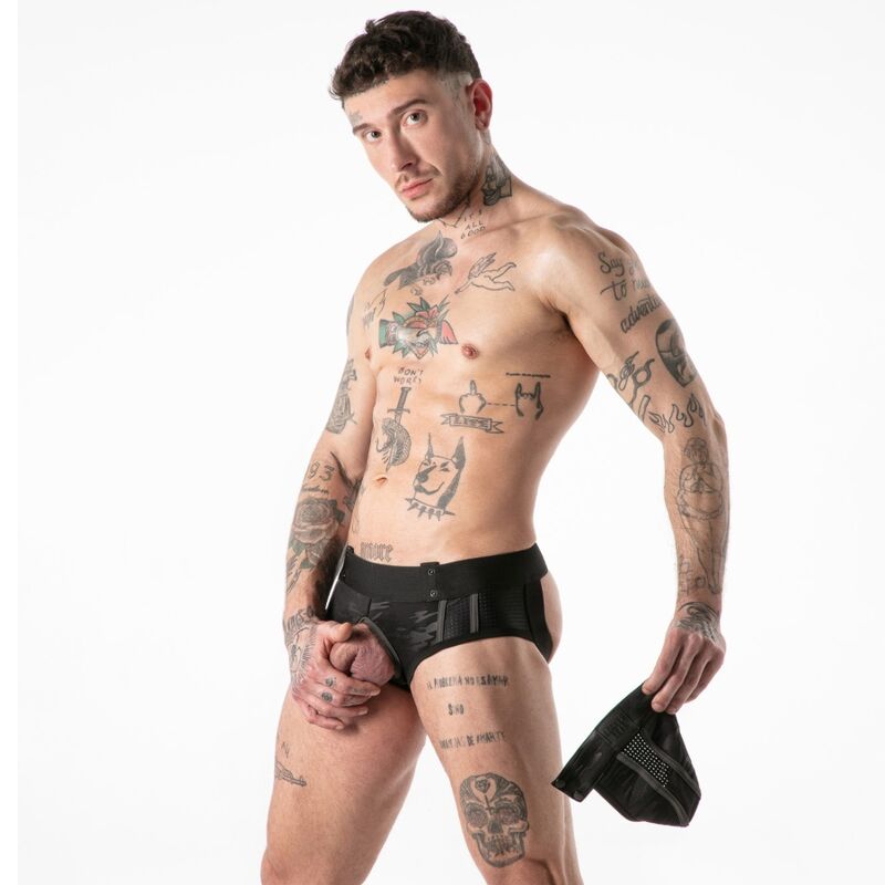 LockerGear Full Military Access Jockbrief – Schwarz XL