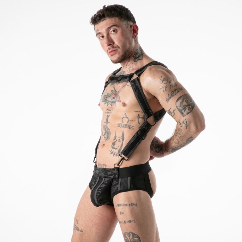 Locker Gear Full Military Access Harness Schwarz L/XL – Produktansicht 3