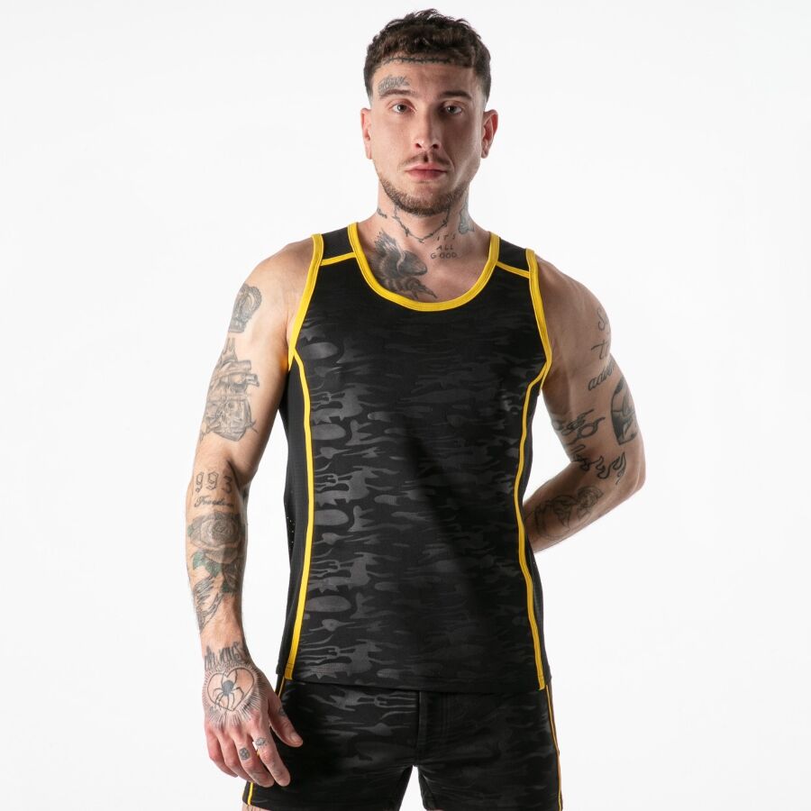 Locker Gear Full Military Access Tanktop Gelb L – Produktansicht 2