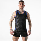 Locker Gear Full Military Access Tanktop Blau M – Produktansicht 2