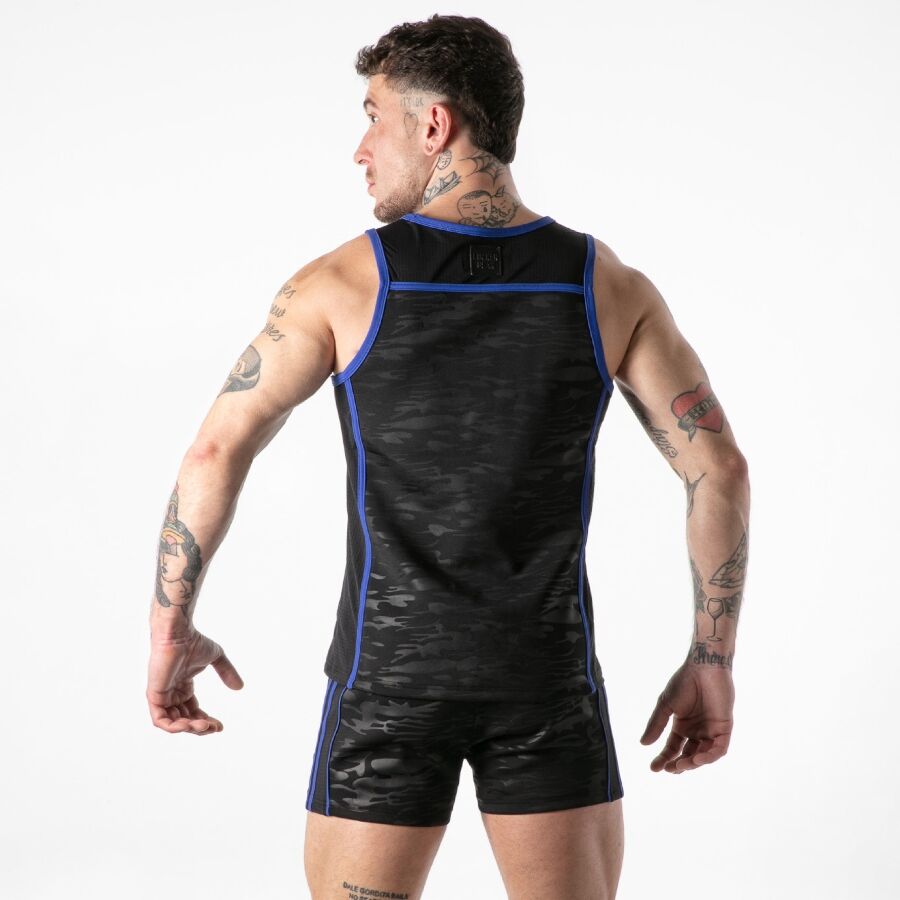 Locker Gear Full Military Access Tanktop Blau L – Produktansicht 3