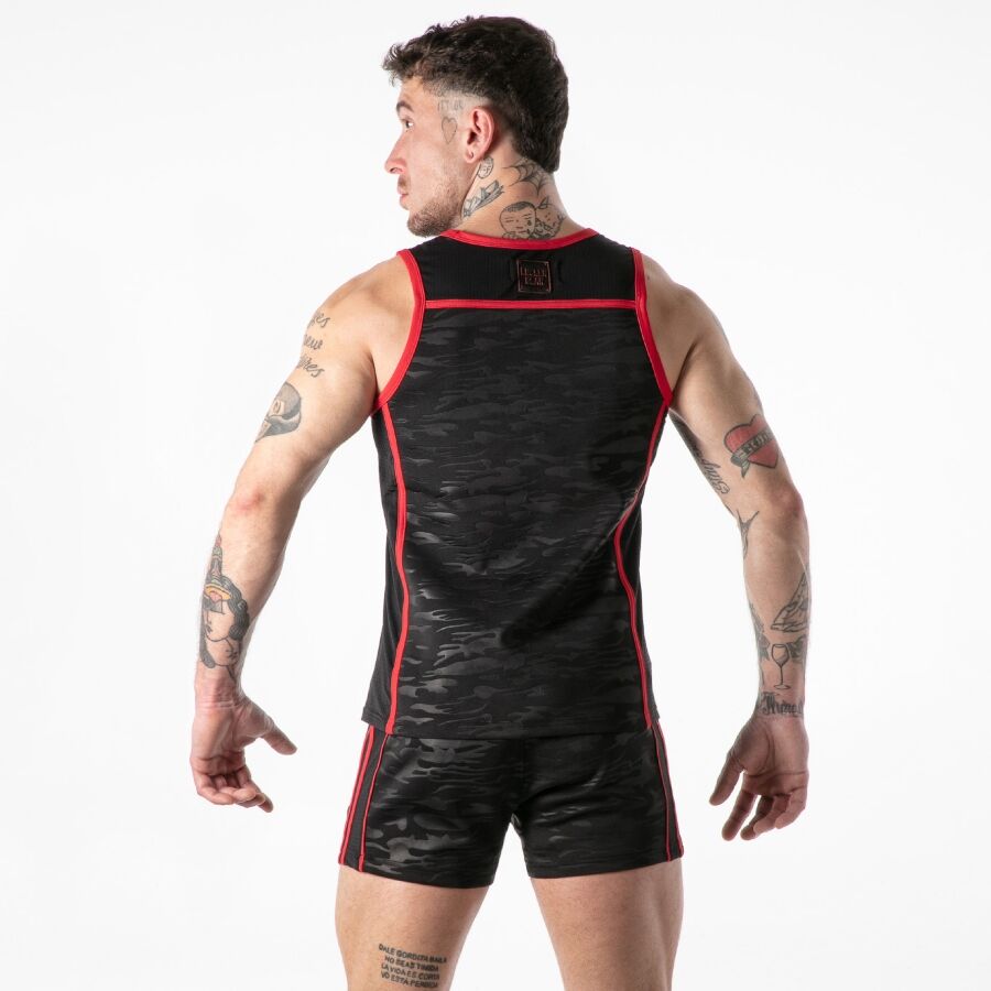 Locker Gear Full Military Access Tanktop Rot XL – Produktansicht 3