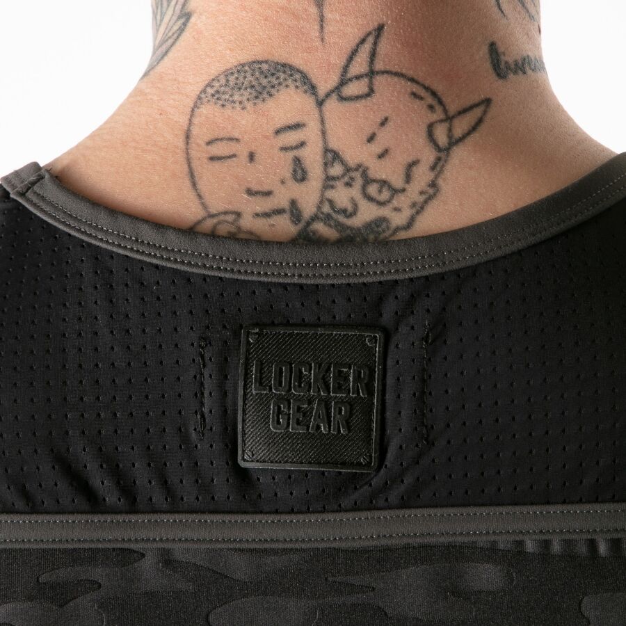 Locker Gear Full Military Access Tanktop Schwarz S – Produktansicht 4