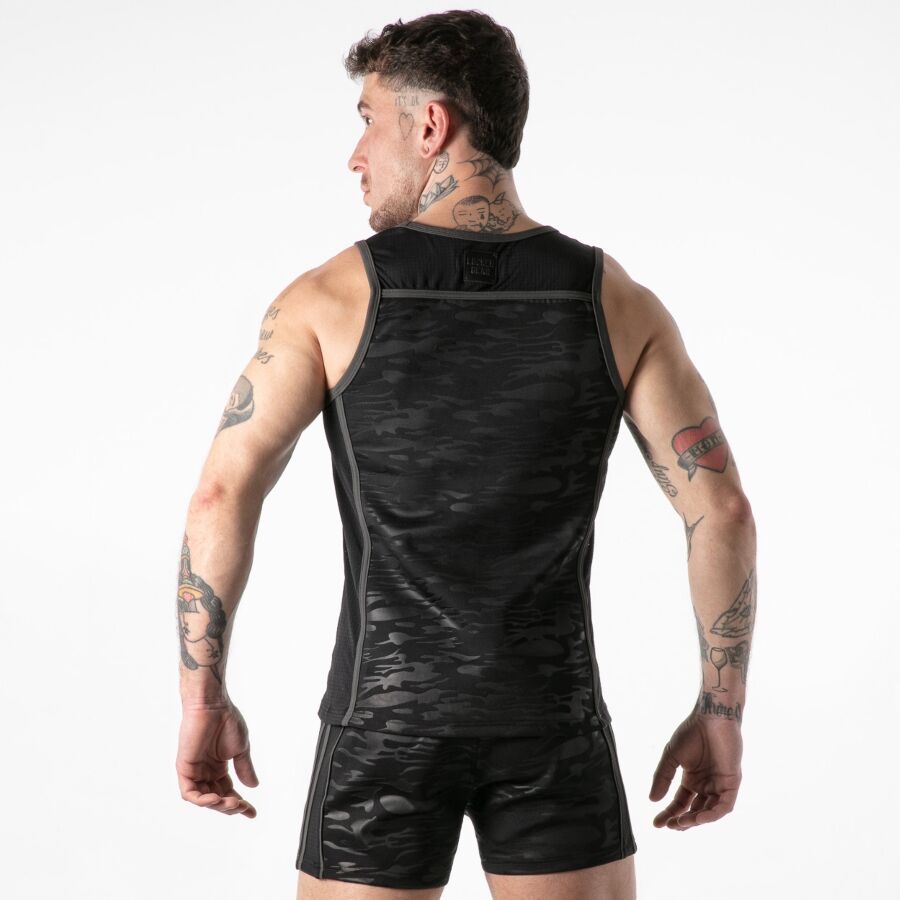 Locker Gear Full Military Access Tanktop Schwarz M – Produktansicht 3