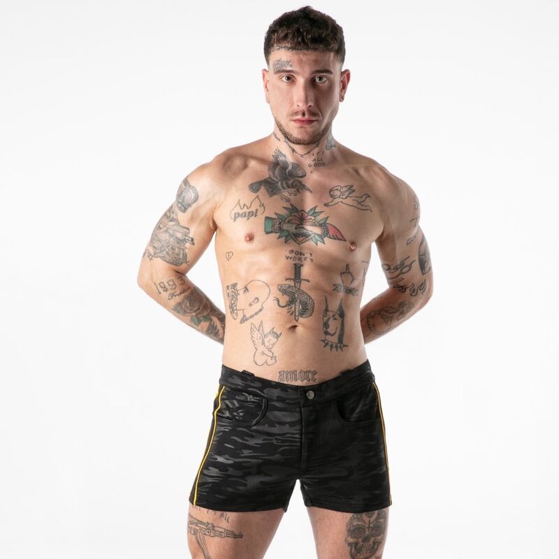 Locker Gear Full Military Access Shorts Gelb S – Produktansicht 3